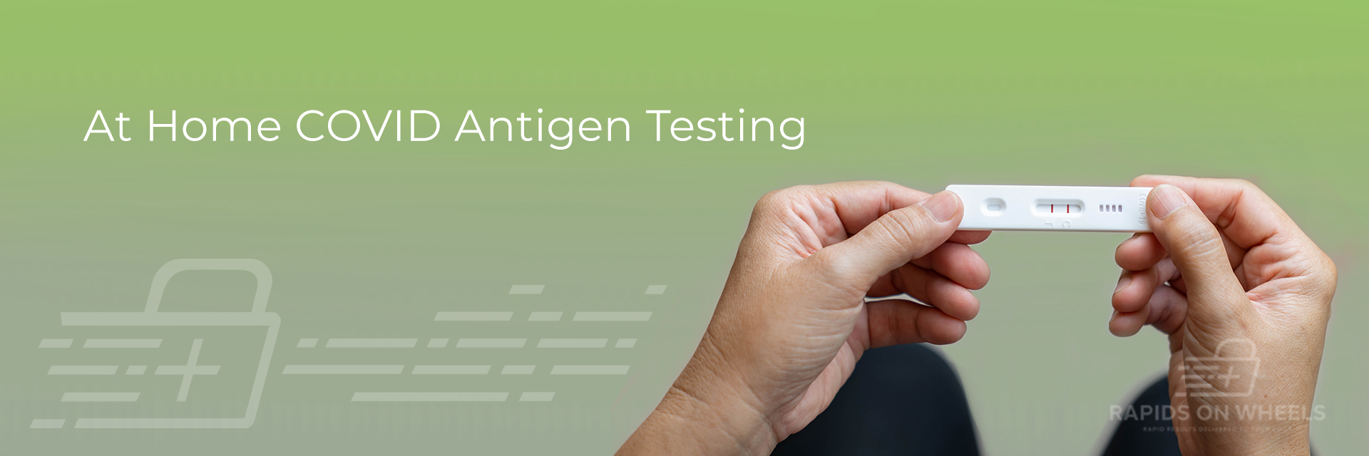 banner image for at home COVID antigen / antibodies testing in Texas